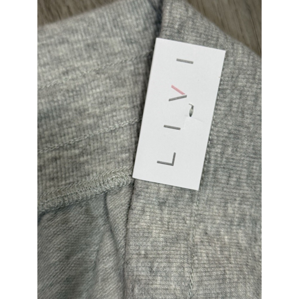 Livi Active Lane Bryant Knit Jogger Pants Women Size 18/20 Pink Gray Comfort NWT - Picture 7 of 12